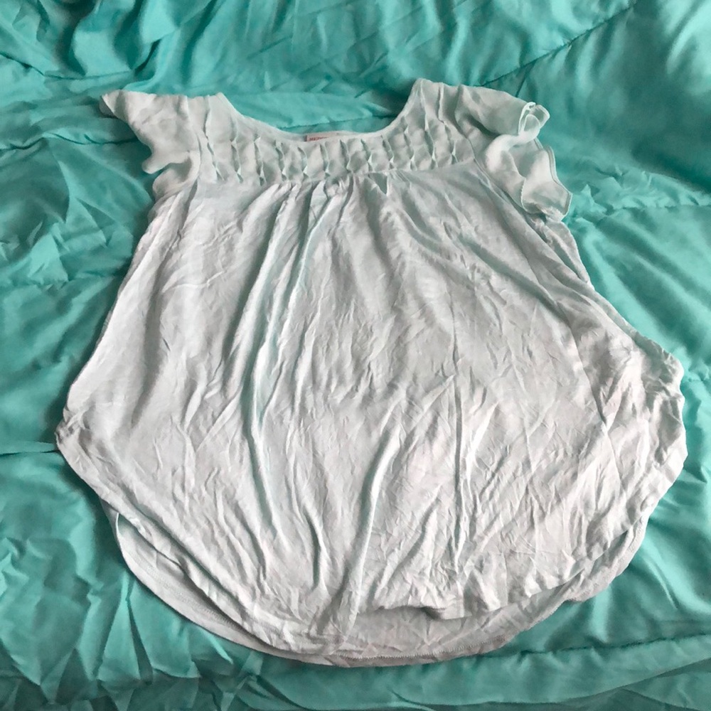 Light Blue, Flowy Tunic Top!